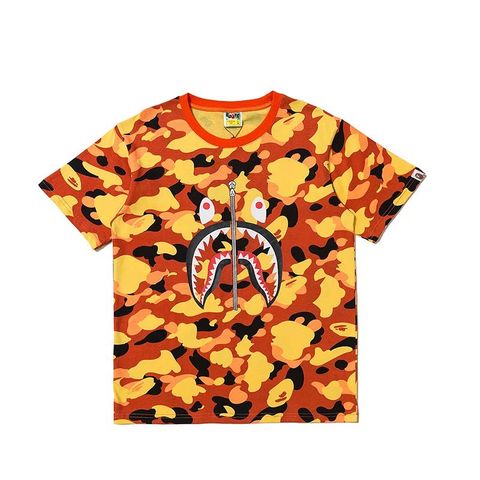  Bape® 1st Camo Shark Tee Orange (HẾT HÀNG) 