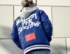 EVISU BOMBER JACKET BLUE