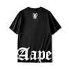 AAPE BIG YELLOW APE HEAD LOGO TEE BLACK