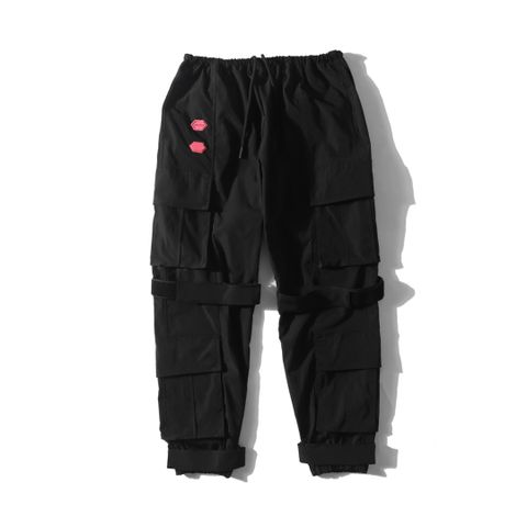  OFF-WHITE MULTIPLE POCKETS BLACK PANTS (HẾT HÀNG) 