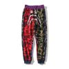 BAPE CAMO COLORFUL SHARK HEAD PANTS SWEATPANTS JOGGING TROUSERS