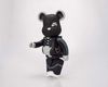 BEARBRICK NIKE SB 400% BLACK/WHITE