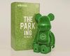 BEARBRICK FRAGMENT DESIGN x THE PARK-ING GINZA 400% GREEN