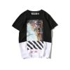 OFF-WHITE TOPS TEE SHIRT RELIGIOUS OIL PRINTING LOOSE COUPLE TEES (HẾT HÀNG)