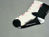 BAPE KANJI LOGO SOCKS BLACK/WHITE