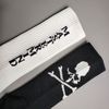 MASTERMIND JAPAN SKULL LOGO SOCKS BLACK/WHITE