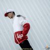 SUPREME BOMBER WHITE/RED (HẾT HÀNG)