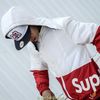 SUPREME BOMBER WHITE/RED (HẾT HÀNG)