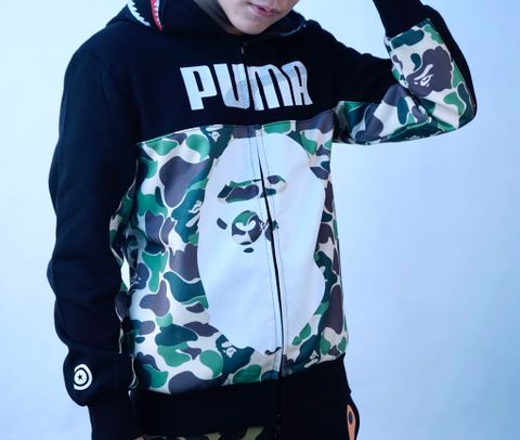  Jacket Bape x PUMA Replica 1:1 (Nỉ) 