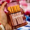 SUPREME CIGARETTE CASE 01 - HỘP ĐỰNG THUỐC LÁ TRONG KIM TUYẾN SUPREME(HẾT HÀNG)