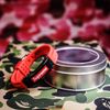 SUPREME SILICONE RUBBER BRACELET - VÒNG TAY CAO SU MẶT KIM LOẠI SUPREME(HẾT HÀNG)