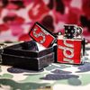 SUPREME SWAROVSKI ZIPPO RED (HẾT HÀNG)