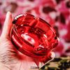 SUPREME GLASS ASHTRAY RED - GẠT TÀN THUỐC THỦY TINH SUPREME (HẾT HÀNG)