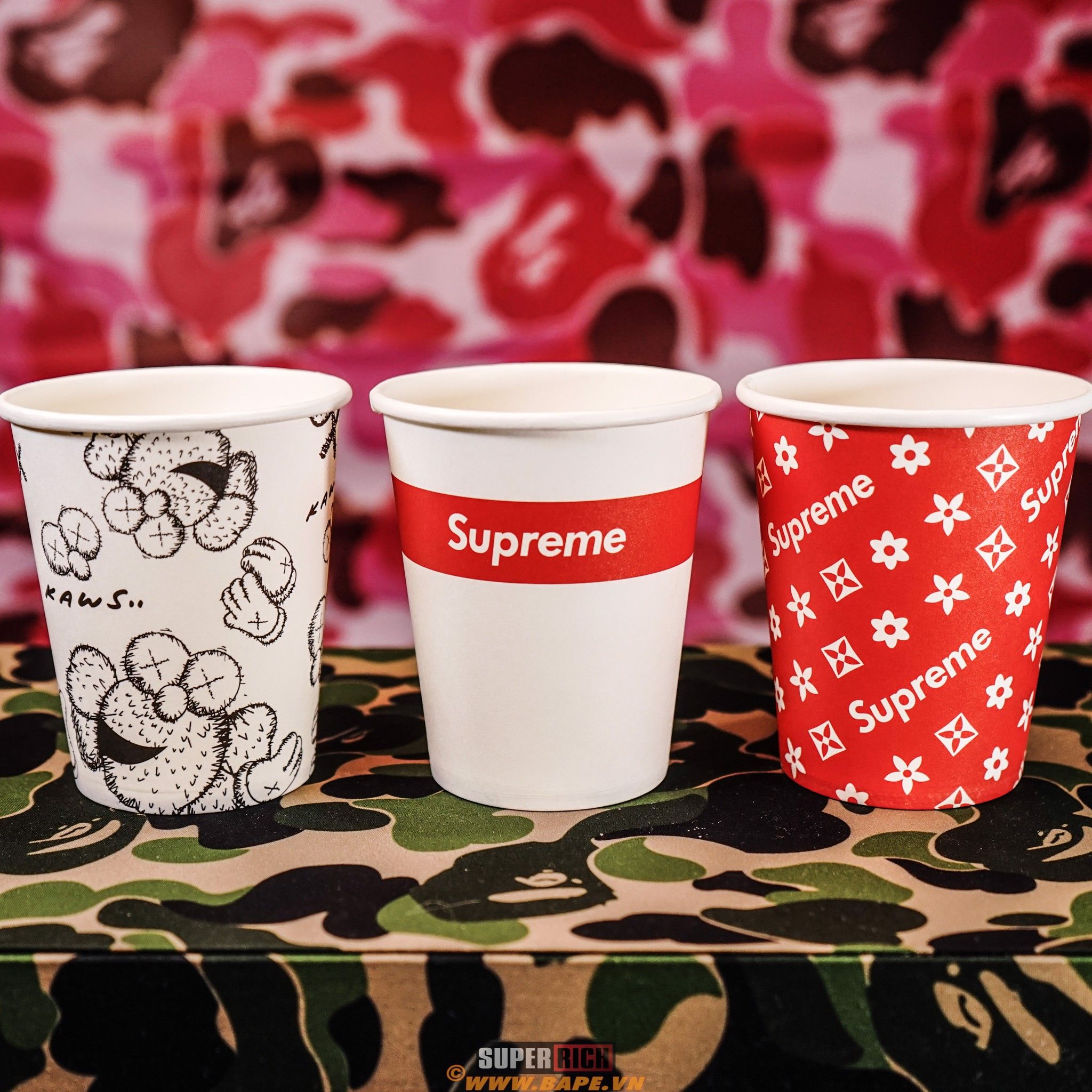 PAPER CUP HYPEBEAST - LY GIẤY HYPEBEAST/SUPREME