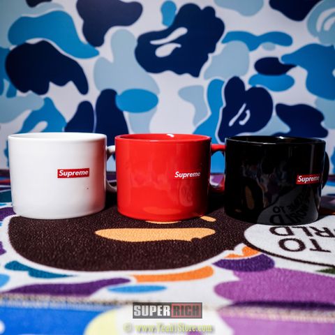  Supreme Mug - Ly Sứ Supreme (Size Trung) 