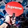 Supreme Hand Fan Red - Quạt Cầm Tay Supreme