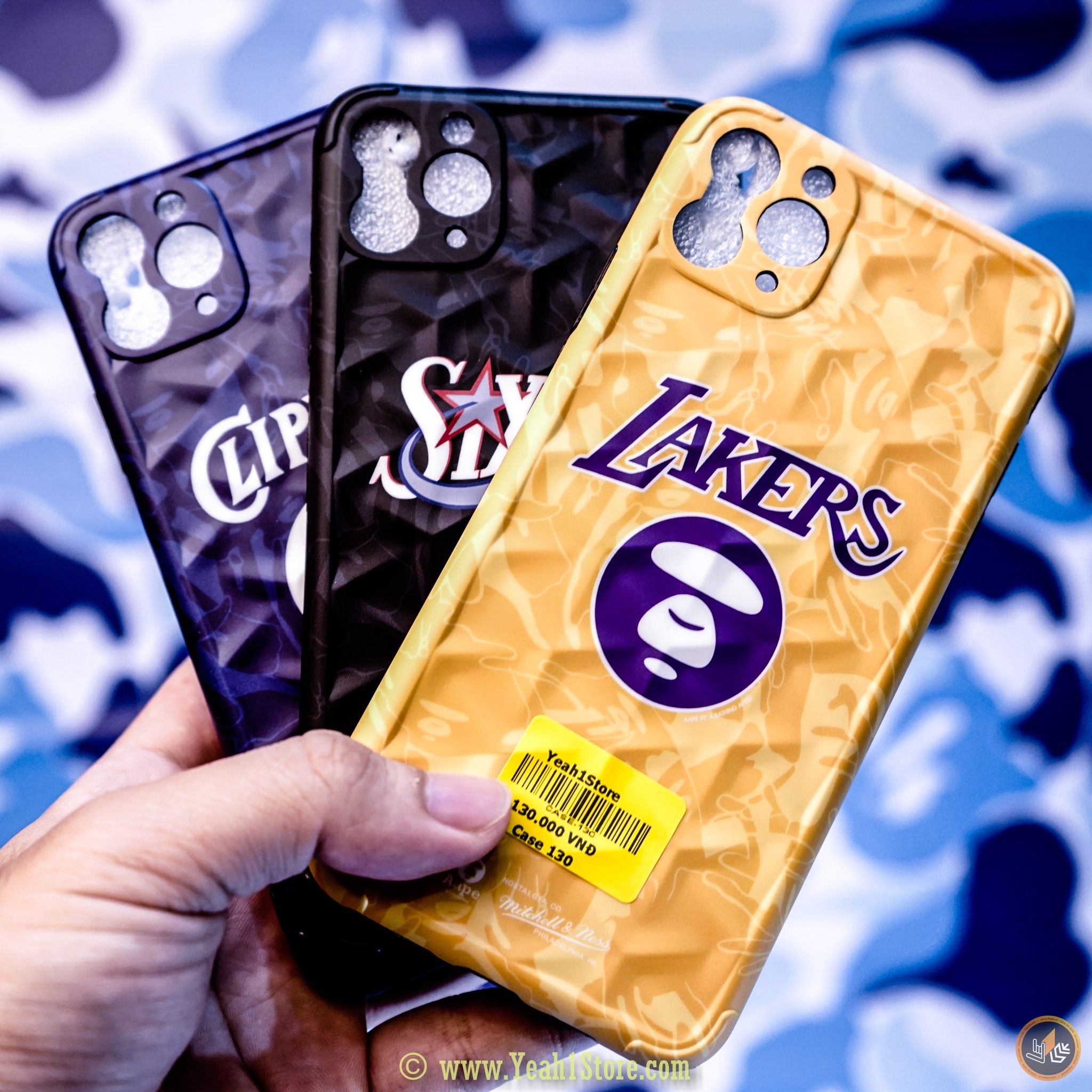 BAPE® x N.B.A CASE IPHONE