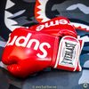 SUPREME EVERLAST BOXING GLOVES RED - Găng Tay Boxing Supreme