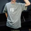 FEAR OF GOD Short Sleeve 'FG' 3M Tee Army Green(HẾT HÀNG)