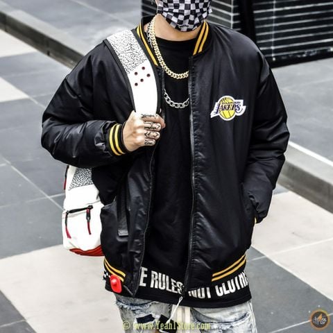  LAKERS BOMBER JACKET(HẾT HÀNG) 