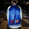 BAPE® WGM Shark Souvenir Blue Jacket