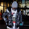 BAPE® SHARK HEAR TIGER CAMO GOLDEN/SILVER STARRY SKY HOODED COAT(HẾT HÀNG)