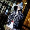 BAPE® SHARK HEAR TIGER CAMO GOLDEN/SILVER STARRY SKY HOODED COAT(HẾT HÀNG)