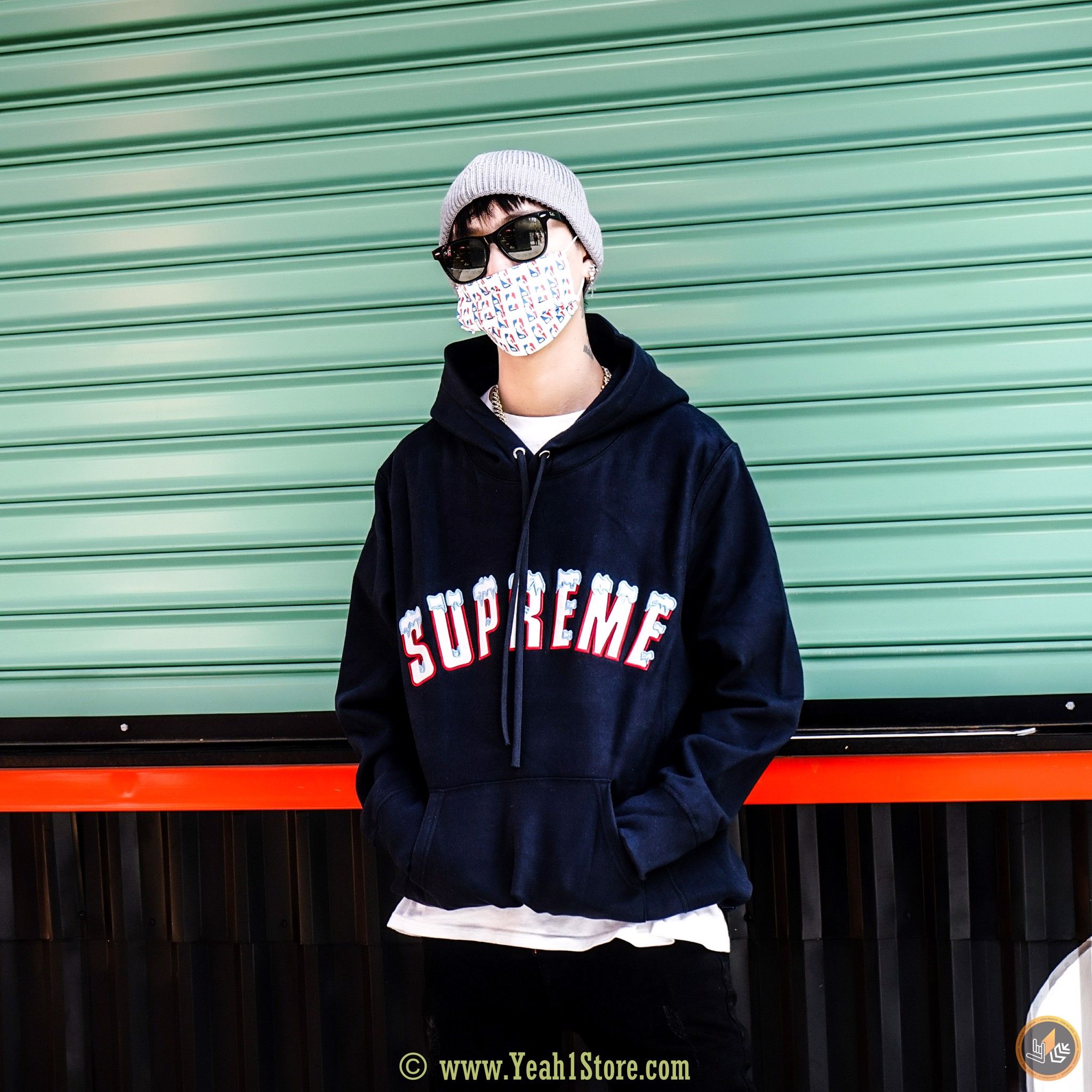 Supreme Icy Arc Hooded Sweatshirt パーカー-