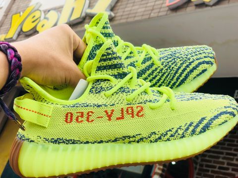  DAS YEEZY BOOST 350 V2 SEMI FROZEN YELLOW (REPLICA 1:1) 