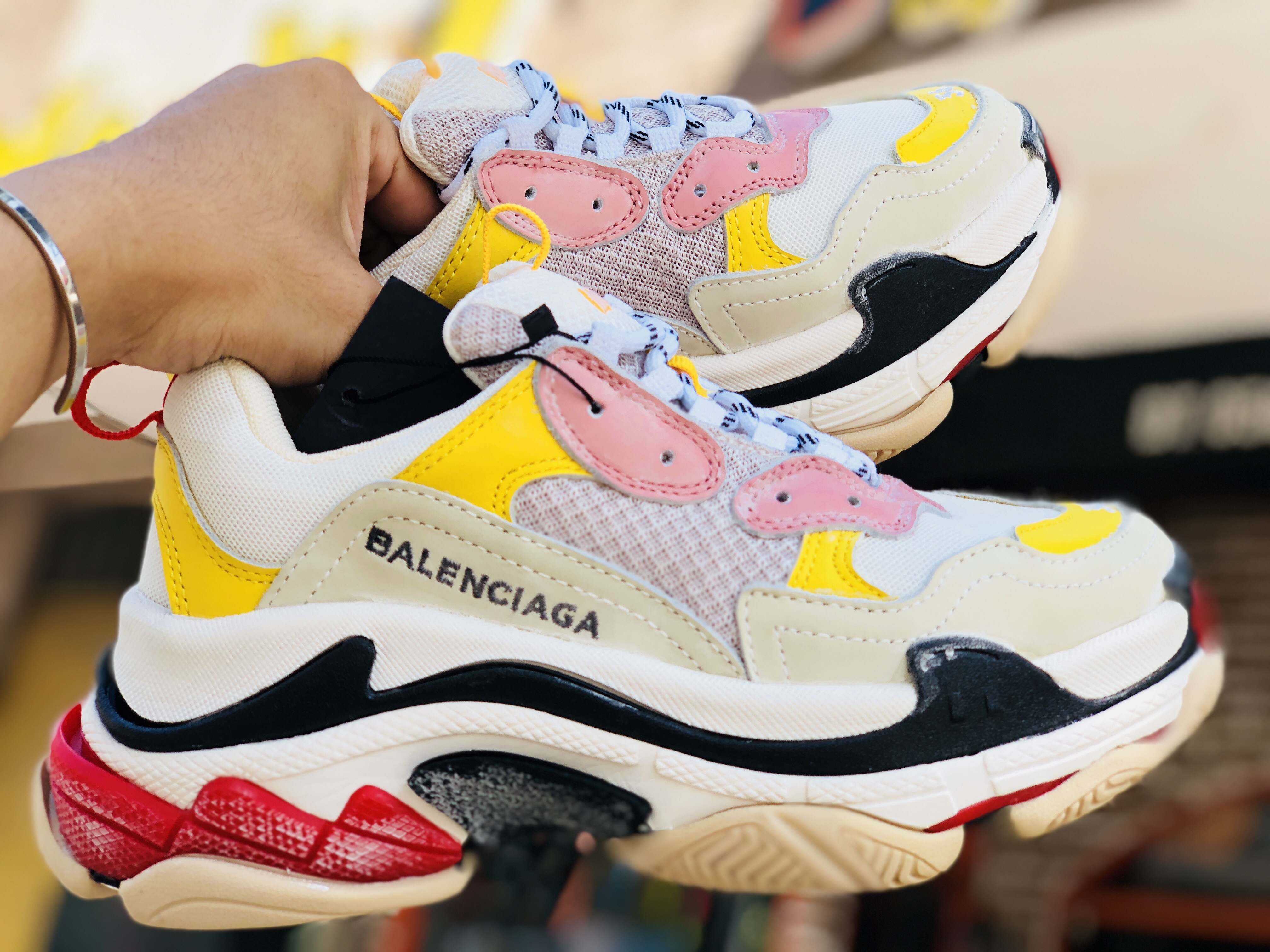 Dây Giày Balenciaga Triple S  MLB Chính Hãng  Trung Sneaker  Giày Chính  Hãng