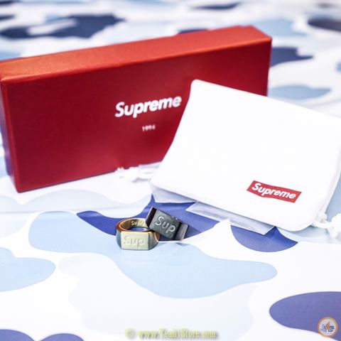  SUPREME RINGS GOLD/BLACK (HẾT HÀNG) 