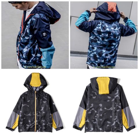  BAPE® GRADATION CAMO HOODIE JACKET 