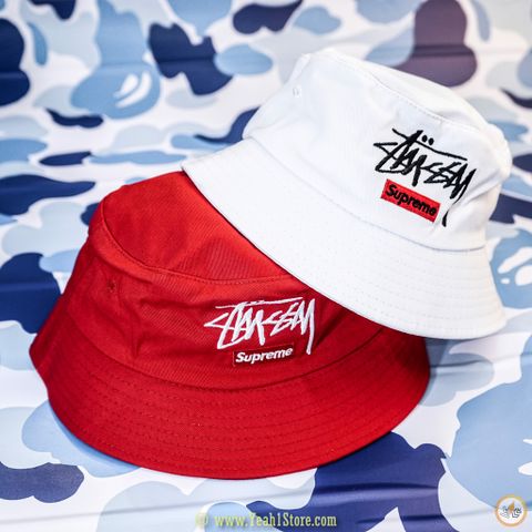  BUCKET STUSSY x SUPREME 