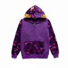 BAPE® Color Camo Tiger Full Zip Hoodie