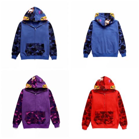  BAPE® Color Camo Tiger Full Zip Hoodie 