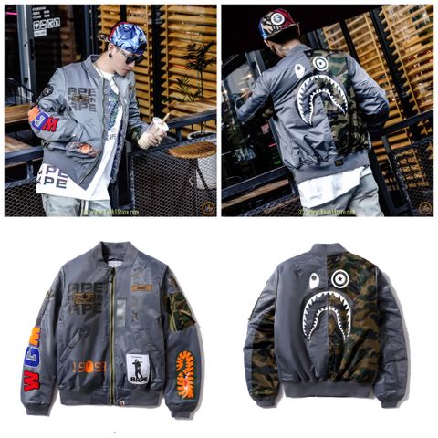  BAPE® x Alpha Industries MA-1 Jacket (HẾT HÀNG) 