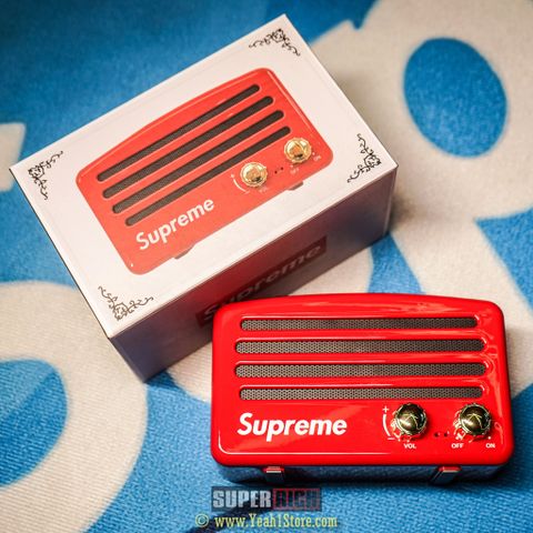  LOA BLUETOOTH SUPREME - SUPREME BLUETOOTH SPEAKER RED 