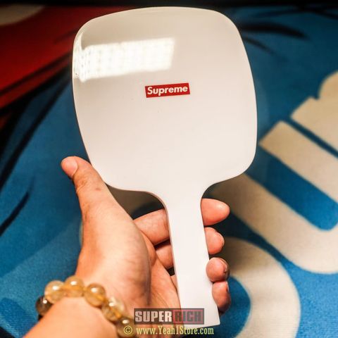  GƯƠNG CẦM TAY SUPREME -  SUPREME HAND MIRROR WHITE (HẾT HÀNG) 