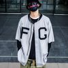 FEAR OF GOD FULL ZIP BASEBALL JERSEY (BEST VERSION) (HẾT HÀNG)