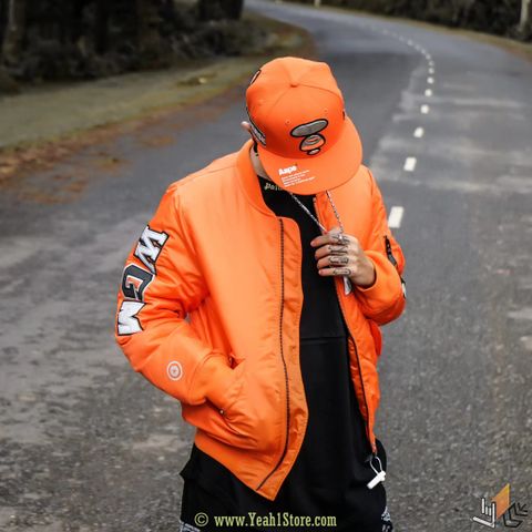  BAPE® REFLECTOR SHARK MA-1 ORANGE (HẾT HÀNG) 