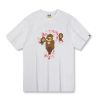 BAPE® Baby Milo Tee White (HẾT HÀNG)