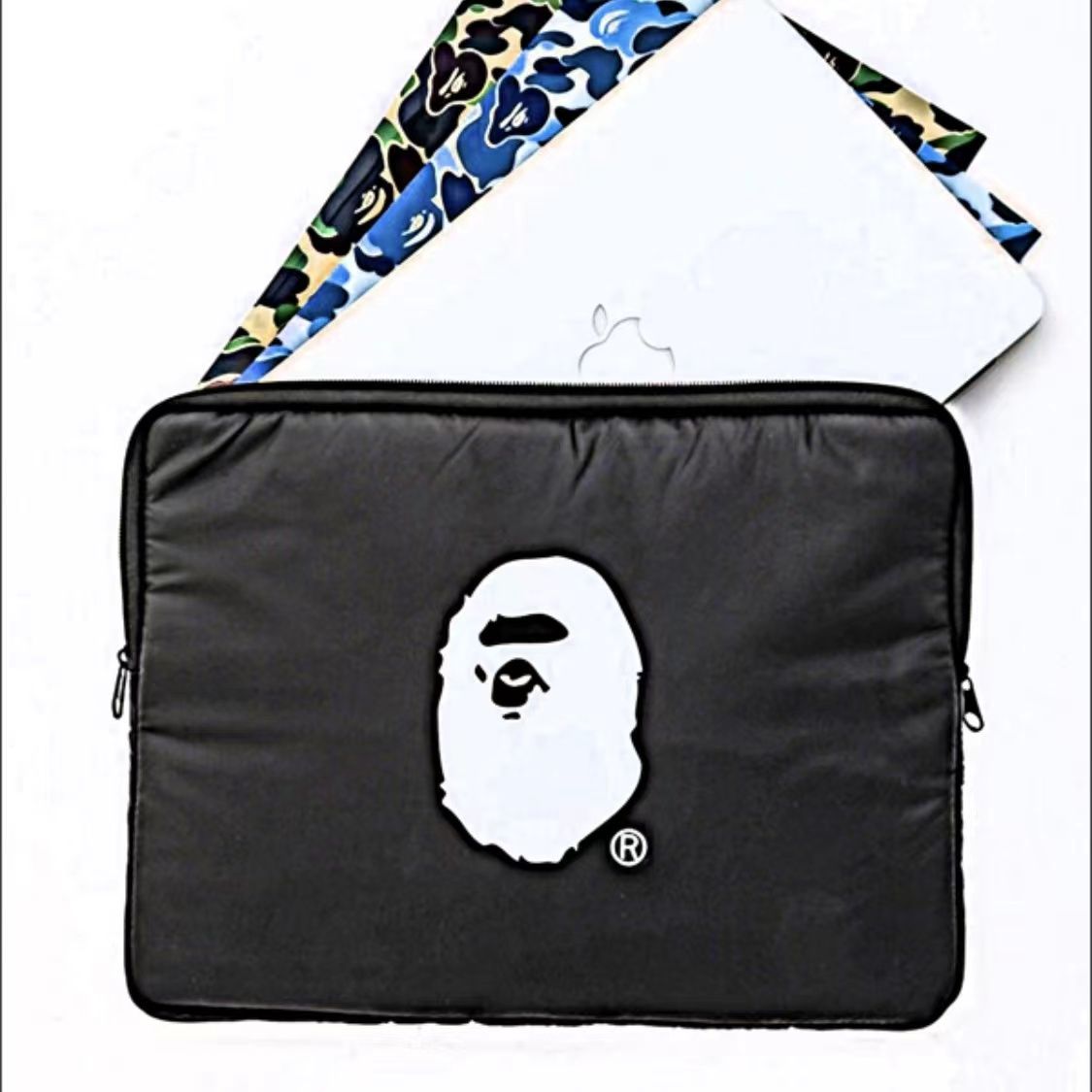 BAPE® Laptop Bag (13in) / Ipad Bag Black (HẾT HÀNG)