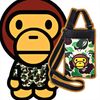 BAPE® E-MOOK BABY MILO SHOULDER BAG - TÚI ĐEO CHÉP BAPE® BABY MILO (HẾT HÀNG)