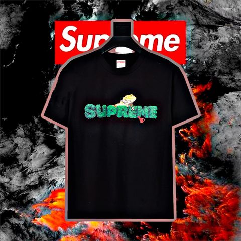  Supreme Lizard Tee White/Black (BEST VERSION) (HẾT HÀNG) 