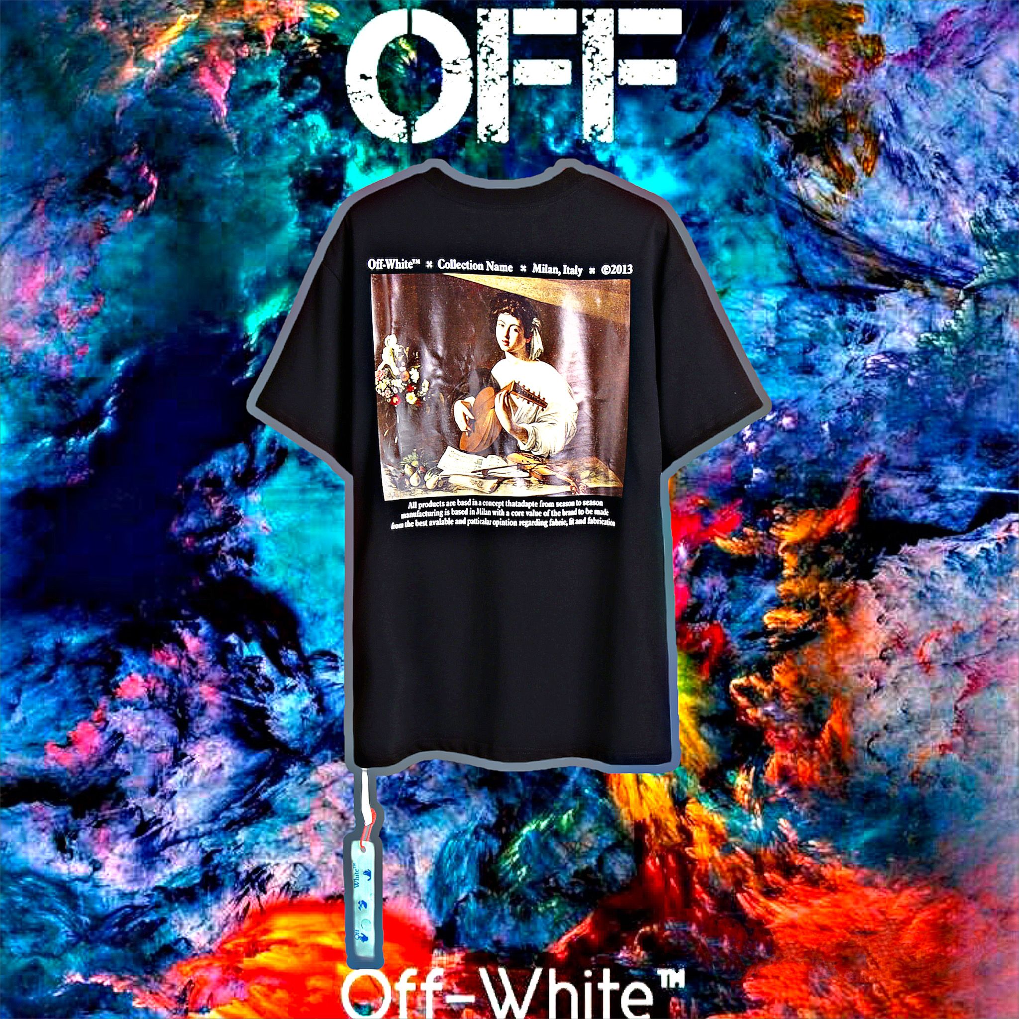 OFF-WHITE™ Caravaggio Print T-shirt (BEST VERSION) (HẾT HÀNG)