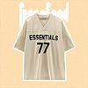 Fear of God Essentials Women's Football 77 T-shirt Wheat (HẾT HÀNG)