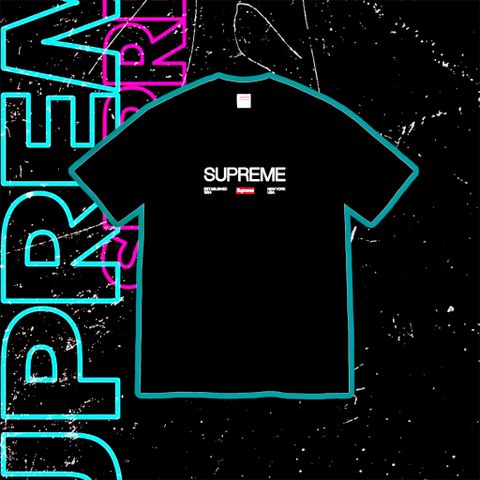  Supreme Est. 1994 Tee White/Black (BEST VERSION) (HẾT HÀNG) 