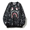 BAPE® Space Camo Shark Crewneck