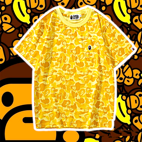  BAPE® ABC MILO APE HEAD TEE (HẾT HÀNG) 