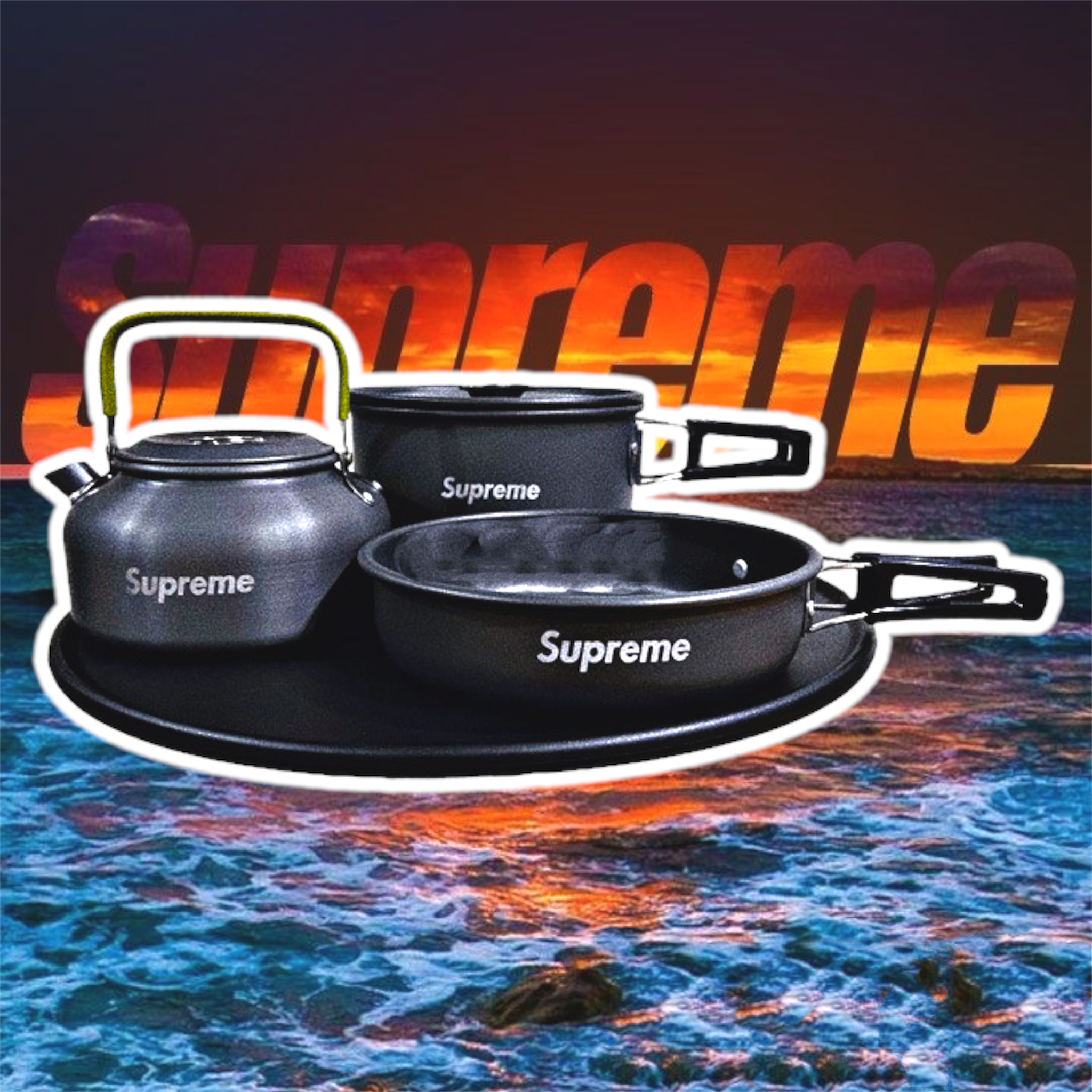 Supreme Cooking Mini Set - Supreme Set Nấu Ăn Cắm Trại Mini